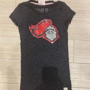 PINK by VS Rutgers University Sequin Tee